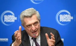 Le Haut-commissaire aux réfugiés, Filippo Grandi à Genève le 17 décembre 2019
