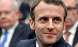 L'ancien ministre de l'Economie Emmanuel Macron Ă Paris,le 15 septembre 2016