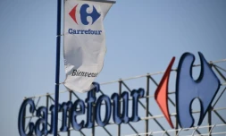 Un supermarché de l'enseigne Carrefour, à Montpellier le 28 mars 2019