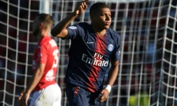 L'attaquant du PSG Kylian Mbappé buteur à Nîmes en 4e journée de L1 le 1er septembre 2018
