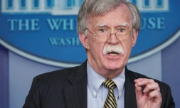 Le conseiller de la Maison Blanche à la Sécurité nationale John Bolton, le 3 octobre 2018 à Washington