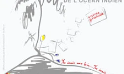 L'affiche du 2ème Salon du livre de jeunesse de l'océan Indien qui se tiendra au Port du mercredi 29 novembre au dimanche 3 décembre 2006