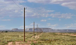 Plateaux désertiques de la Nation Navajo, en Arizona, le 8 juillet 2025