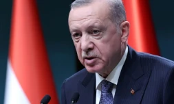 Le président turc Recep Tayyip Erdogan, à Ankara le 1er février 2022 