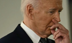 Le président américain Joe Biden à Washington, le 2 juillet 2024, lors d'une réunion consacrée aux effets du changement climatique
