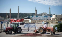 La bioraffinerie de La Mède, près de Marseille, lundi 11 juin 2018