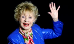 Annie Cordy à Paris le 2 janvier 2015