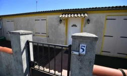 Maison de Guy S. retraité de la police nationale et chef de file présumé du réseau, photographiée le 25 juin 2018 en Charente-Maritime