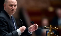 Le député écologiste Denis Baupin, le 2 décembre 2015 à l'Assemblée nationale à Paris