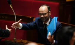 Le Premier ministre Edouard Philippe à l'Assemblée nationale à Paris, le 4 juillet 2017