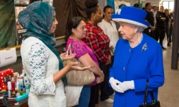 La reine d'Angleterre Elizabeth II le 16 juin 2017 à Londres