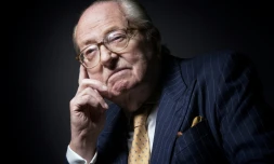 L'ancien président du Front national Jean-Marie Le Pen le 27 janvier 2016 à Paris