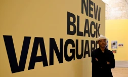 L'Américain Antwaun Sargent à l'initiative de l'exposition "New Black vanguard", aux "Rencontres d'Arles", le 4 juillet 2021