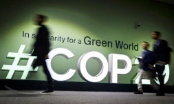 Des participants lors de l'ouverture de la COP29 à Bakou, en Azerbaïdjan, le 11 novembre 2024