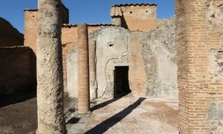 Des ruines de Pompei, près de Naples, le 16 novembre 2016