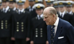 Le prince Philip, époux de la reine Elisabeth II à Pangbourne, au Royaume-Uni, le 9 mai 2017