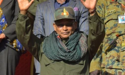 Le président du Tigré, Debretsion Gebremichael, le 19 février 2020 à Mekele