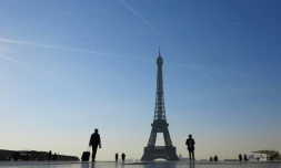 La Tour Eiffel, le 20 avril 2017 à Paris