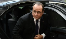 Le président François Hollande à Bruxelles, le 23 septembre 2015