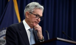 Le président de la Fed, Jerome Powell, à Washington le 22 mars 2023