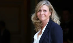 La ministre des Outre-Mer, Yaël Braun-Pivet, avant une réunion à Matignon, à Paris, le 21 juin 2022