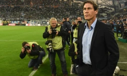 Rudi Garcia avant le match Olympique de Marseille - Girondins de Bordeaux, le 30 octobre 2016 au Vélodrome