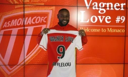 Vagner Love le 14 janvier 2016 Ă Monaco