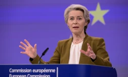 La présidente de la Commission européenne Ursula von der Leyen, le 30 octobre 2024 à Bruxelles