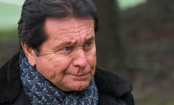 Le président du FC Nantes Waldemar Kita assiste à la séance d'entraînenment, le 24 janvier 2019 à La Chapelle-sur-Erdre 