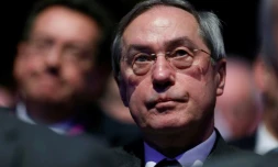 Claude Guéant. Photo prise à Paris le 14 janvier 2017.