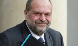 Le ministre de la Justice Eric Dupond-Moretti à la sortie de l'Elysée, le 3 novembre 2021