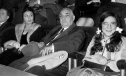 Joseph et Rosa Bouglione en 1963 à Paris au cirque Medrano
