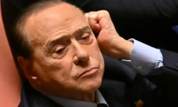 Silvio Berlusconi Ă Rome le 26 octobre 2022