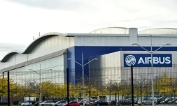 Les bâtiments de l'usine d'assemblage Airbus de Blagnac le 25 novembre 2016