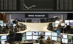 La bourse de Francfort, le 11 février 2016