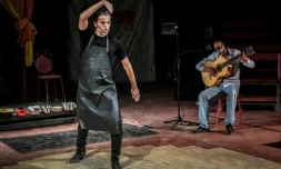 Le danseur Israel Galvan le 11 septembre 2018 à Paris