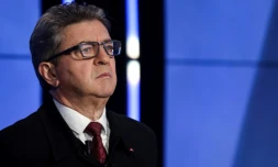 Jean-Luc Melenchon lors d'un débat en mars 2019 sur BFM