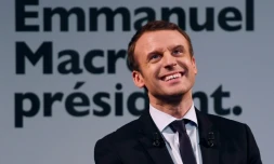 Emmanuel Macron le 8 mars 2017 à Paris