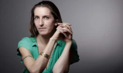 L'auteure Neige Sinno, le 23 septembre 2023 à Manosque, dans les Alpes-de-Haute-Provence