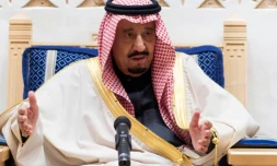 Le roi d'Arabie Salman bin Abdelaziz le 10 décembre 2015 à Ryad 
