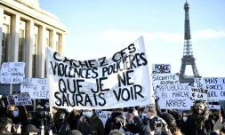 Manifestation contre la proposition de loi "sécurité globale", le 21 novembre 2020 à Paris