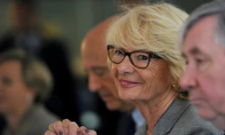 L'eurodéputée française Elisabeth Morin-Chartier, corapporteure du rapport sur le travail détaché