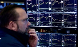 Un courtier à Wall Street