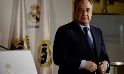 Le président du Real Madrid, Florentino Perez, le 19 juin 2017 à Madrid
