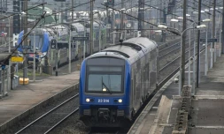 Un train express régional (TER) dans les Hauts-de-France, le 20 février 2018
