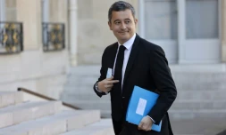 Le ministre de l'Intérieur, Gérald Darmanin, le 28 février à Paris