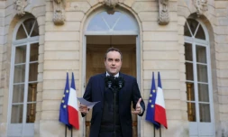 Le Premier ministre Sébastien Lecornu à Paris le 24 novembre 2025