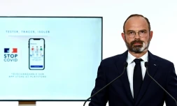 Édouard Philippe, alors Premier ministre, le 28 mai 2020 à Paris