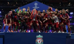 Les joueurs de Liverpool remportent la Ligue des champions en battant Tottenham le 1er juin 2019