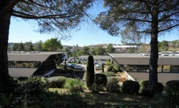 Une vue de la technolopole Sophia Antipolis sur la Côte d'Azur française, le 13 mars 2019